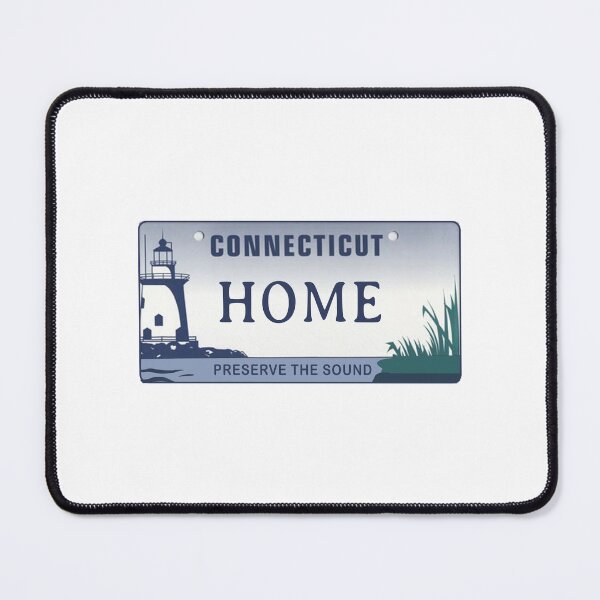 Item preview, Connecticut State License Plate designed and sold by US States Merch.