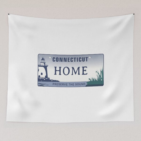 Item preview, Connecticut State License Plate designed and sold by US States Merch.