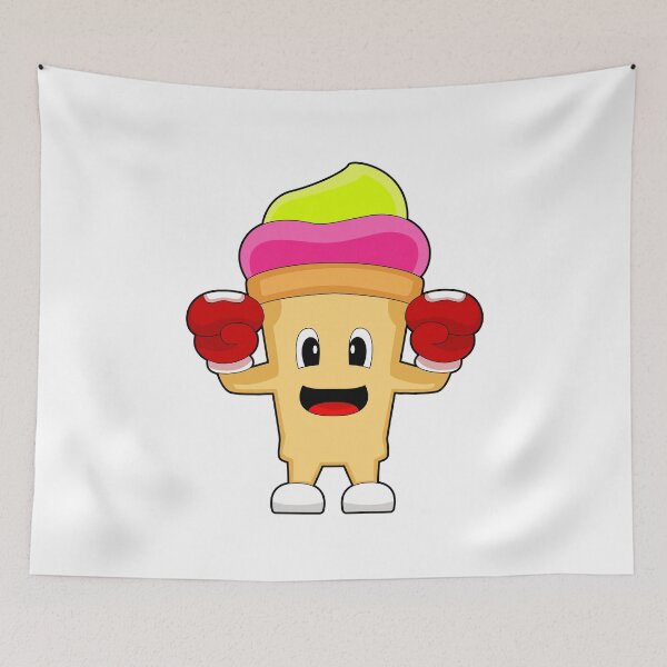 Item preview, Ice cream Boxer Boxing gloves Boxing designed and sold by Snabdesign84.