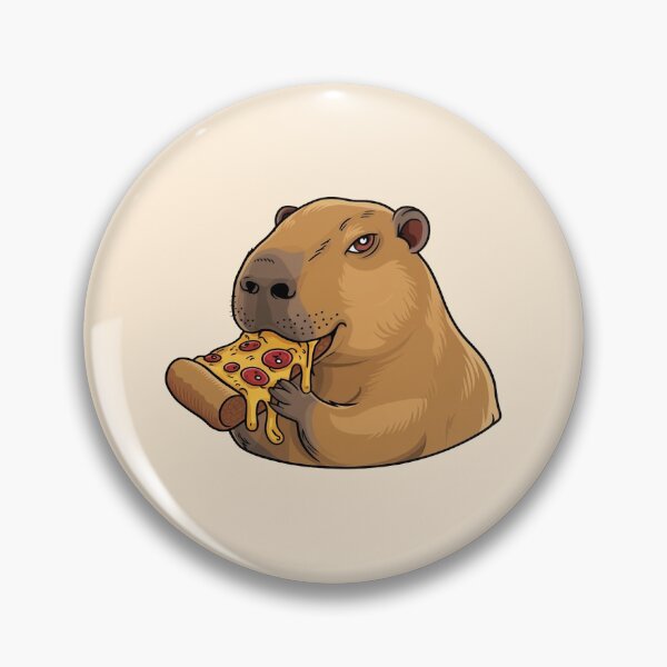 Item preview, Capybara Pizza designed and sold by canvadreamer444.