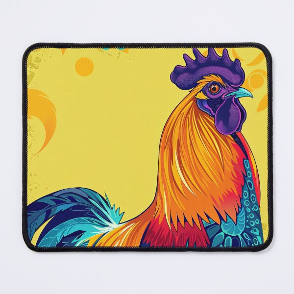 Item preview, Colorful Trippy Rooster designed and sold by OccultDreams.