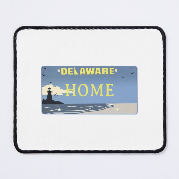 Item preview, Delaware State License Plate designed and sold by US States Merch.