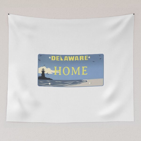 Item preview, Delaware State License Plate designed and sold by US States Merch.
