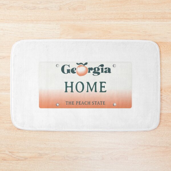 Item preview, Georgia State License Plate designed and sold by US States Merch.