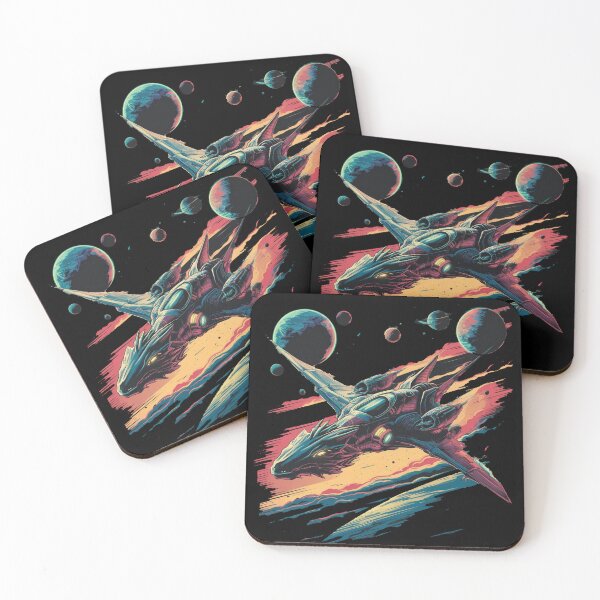 Item preview, A rocket flying in space designed and sold by desinganddecor.