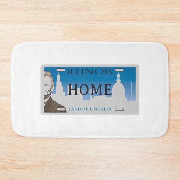 Item preview, Illinois State License Plate designed and sold by US States Merch.