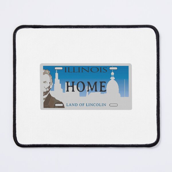 Item preview, Illinois State License Plate designed and sold by US States Merch.