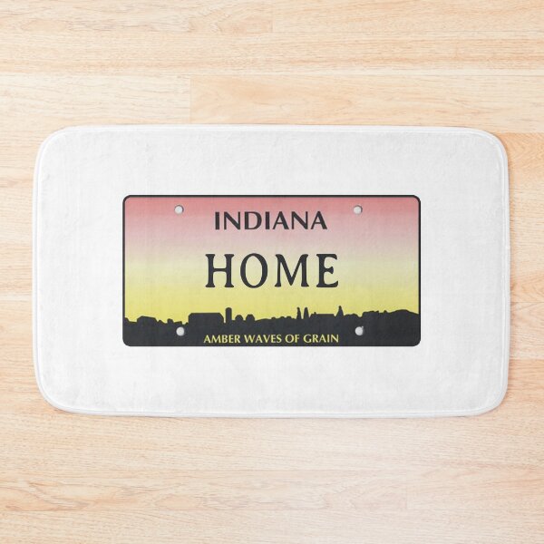 Item preview, Indiana State License Plate designed and sold by US States Merch.