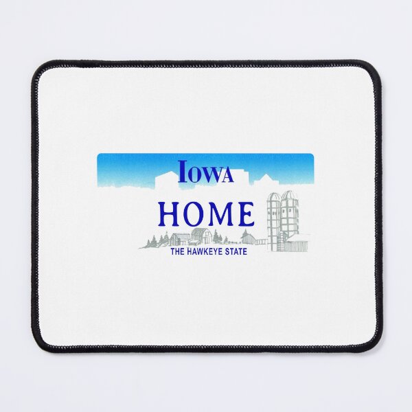 Item preview, Iowa State License Plate designed and sold by US States Merch.