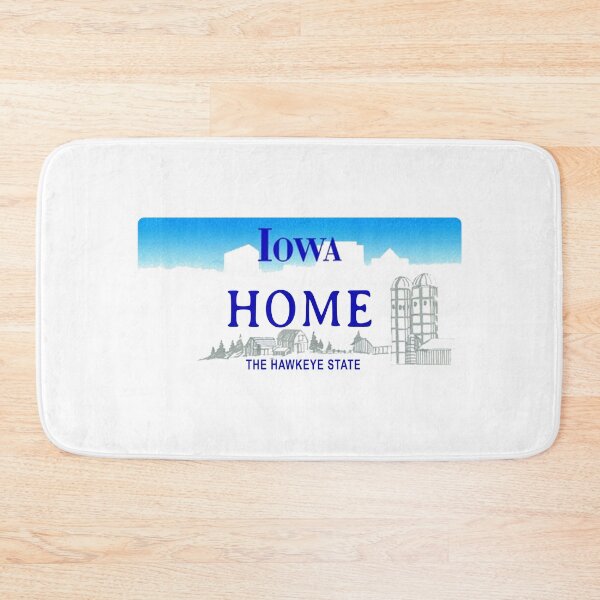 Item preview, Iowa State License Plate designed and sold by US States Merch.