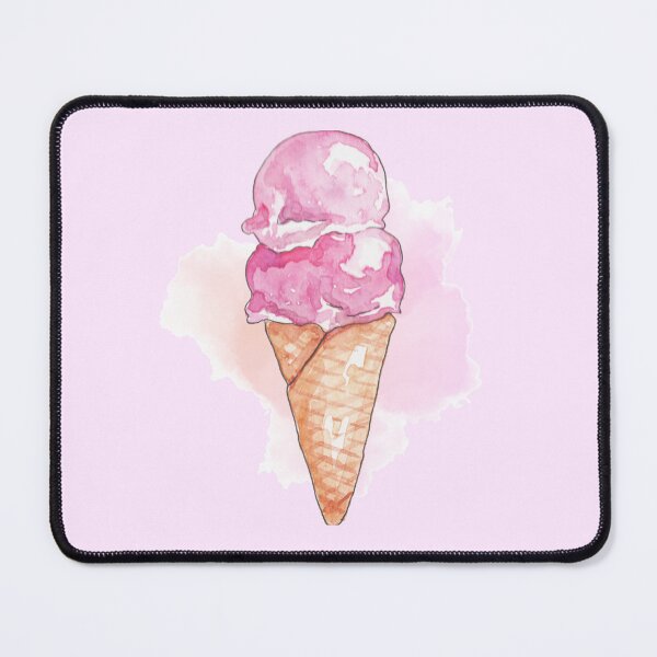Item preview, Strawberry Ice Cream Cone designed and sold by Ideas-BYDESiGN.