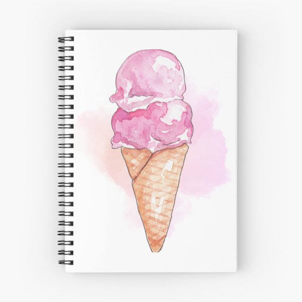 Item preview, Strawberry Ice Cream Cone designed and sold by Ideas-BYDESiGN.