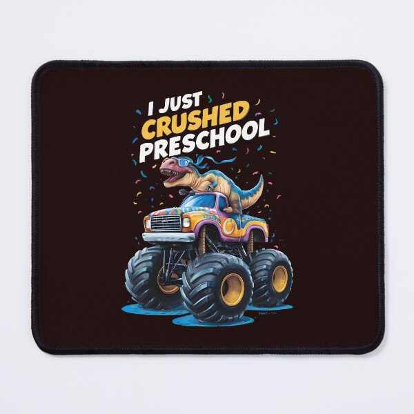 Item preview, I Just Crushed PreSchool Dinosaur T-Rex Gaming Monster Truck  designed and sold by venavar.