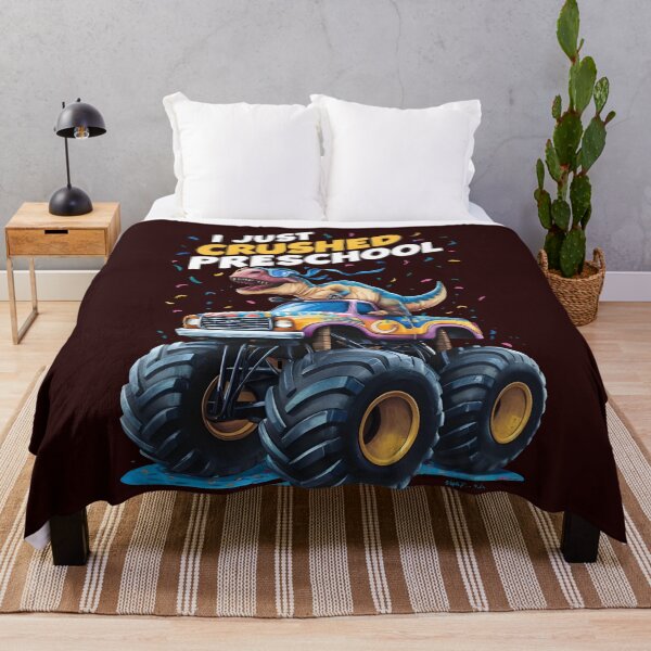 Item preview, I Just Crushed PreSchool Dinosaur T-Rex Gaming Monster Truck designed and sold by venavar.