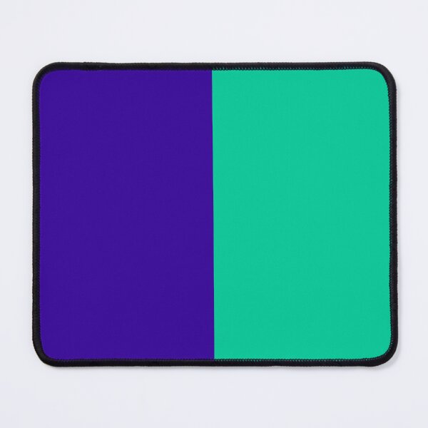Item preview, Blue Teal Two Tone Color Split designed and sold by PatternTitan.