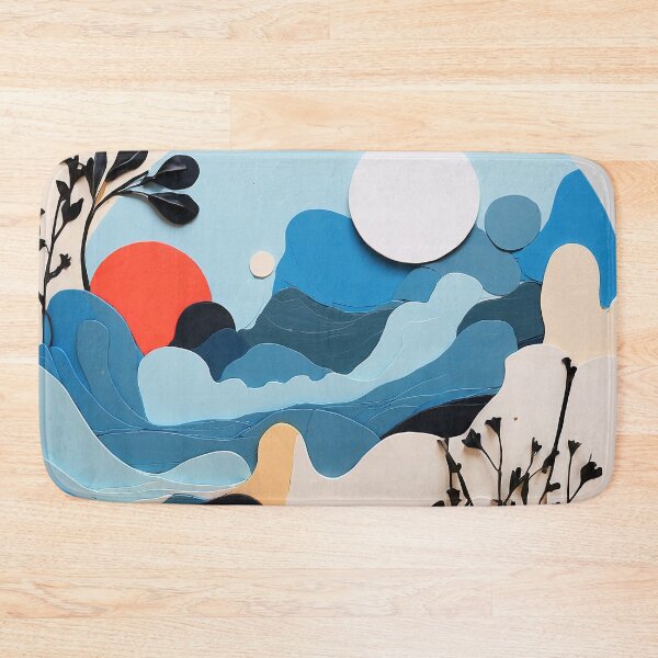 Item preview, Abstract Nature Artwork with Simple Shapes designed and sold by Sadia  Jannat.