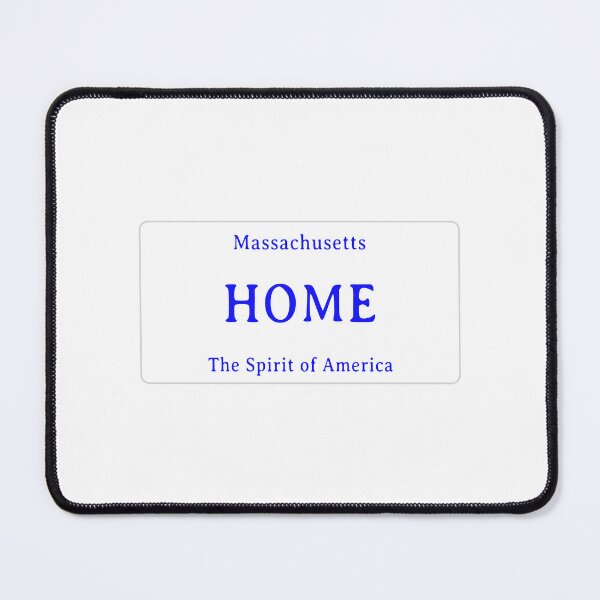 Item preview, Massachusetts State License Plate designed and sold by US States Merch.