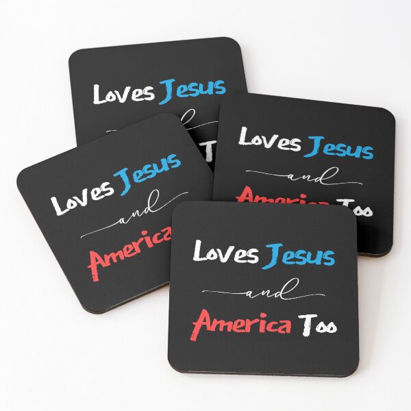 Item preview, Loves Jesus and America Too Design, Good Girl Who Loves Jesus and America Too Shirt, 4th of July for Patriotic Women Design T-shirt, Cute Girls Women Design! designed and sold by Viran-Designs.