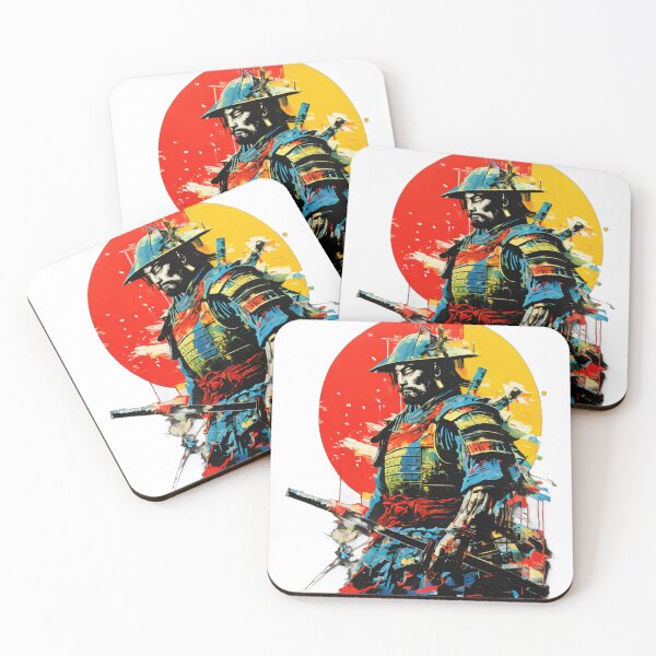 Item preview, red samurai 1 designed and sold by redmoon64.