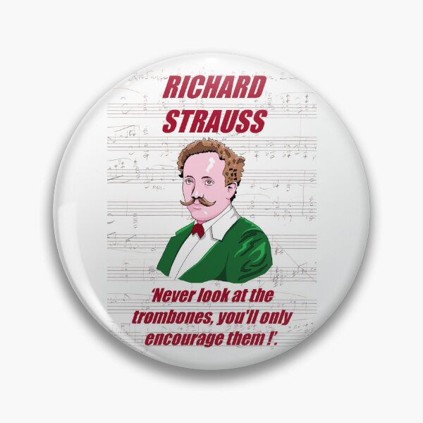 Item preview, Strauss Music Quote designed and sold by TheatreOfMusic.