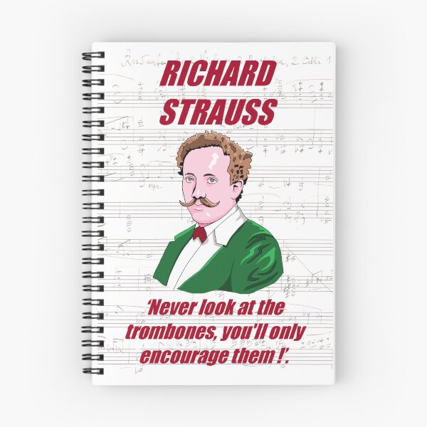 Item preview, Strauss Music Quote designed and sold by TheatreOfMusic.