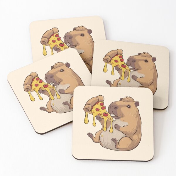 Item preview, Capybara Pizza designed and sold by canvadreamer444.