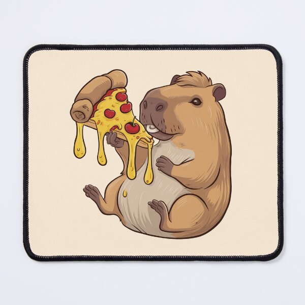 Item preview, Capybara Pizza designed and sold by canvadreamer444.