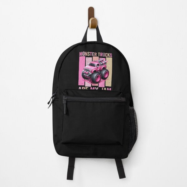 Item preview, Toddler Girl Monster Trucks Are My Jam Girls Pink  designed and sold by clothesy7.