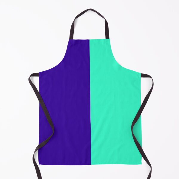 Item preview, Blue Turquoise Two Tone Color Split designed and sold by PatternTitan.