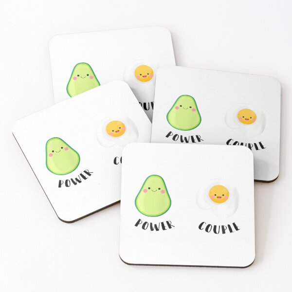 Item preview, Keto Diet Avocado Egg Novelty Power Couple Kawaii designed and sold by EmGai TocXanh.