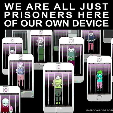 Artwork thumbnail, Prisoners of Our Own Device by EyeMagined