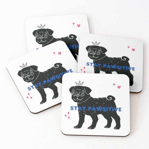 Item preview, Pawsitively Pug-tastic: Embrace the Joy with Pug Dog Wisdom! for dog lovers designed and sold by MomonoShop.