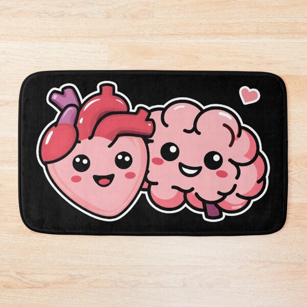 Item preview, Besties forever, Best duo brain and heart designed and sold by Szkicerka.