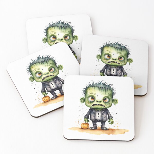 Item preview, Little Horrors - Young Frankenstein's Monster (White Variant) designed and sold by Creep-Vault.