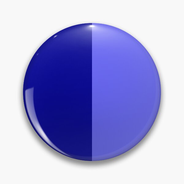 Item preview, Light and Dark Blue Two Tone Color Split designed and sold by PatternTitan.