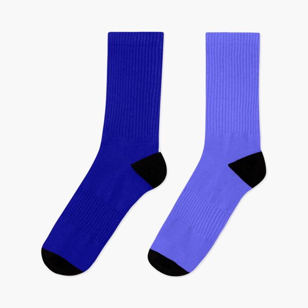 Item preview, Light and Dark Blue Two Tone Color Split designed and sold by PatternTitan.