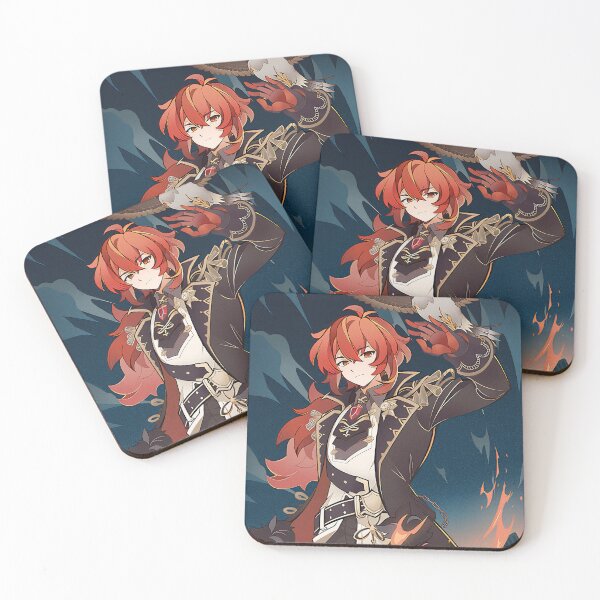 Item preview, Diluc | Impacto de Genshin designed and sold by Verthalies.