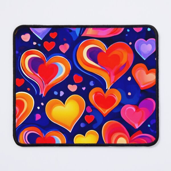 Item preview, Brothel Style: Colorful Hearts designed and sold by Health And Fitness Posts e-Store.