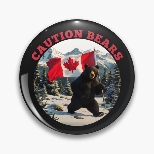 Item preview, Caution Bears : Celebrate Canada Day in Style designed and sold by elynne9.