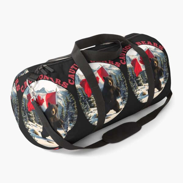 Item preview, Caution Bears : Celebrate Canada Day in Style designed and sold by elynne9.