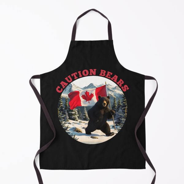 Item preview, Caution Bears : Celebrate Canada Day in Style designed and sold by elynne9.