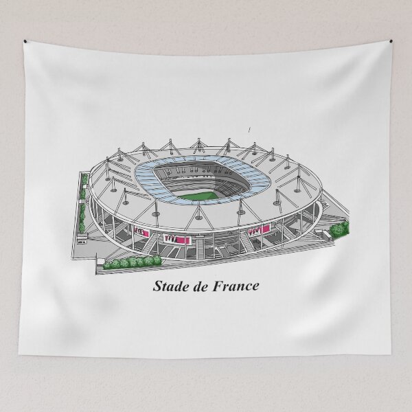 Aperçu de l'œuvre Croquis du Stade de France créée et vendue par GaalArt.