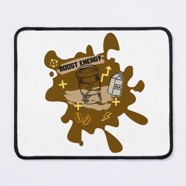 Item preview, Boost Energy Coffee Splash art designed and sold by YoungM4rts.