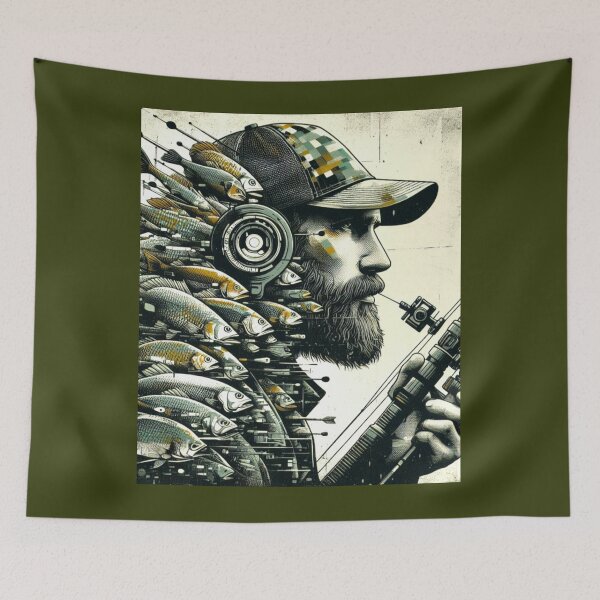 Item preview, ANGLER designed and sold by MargoGallery.