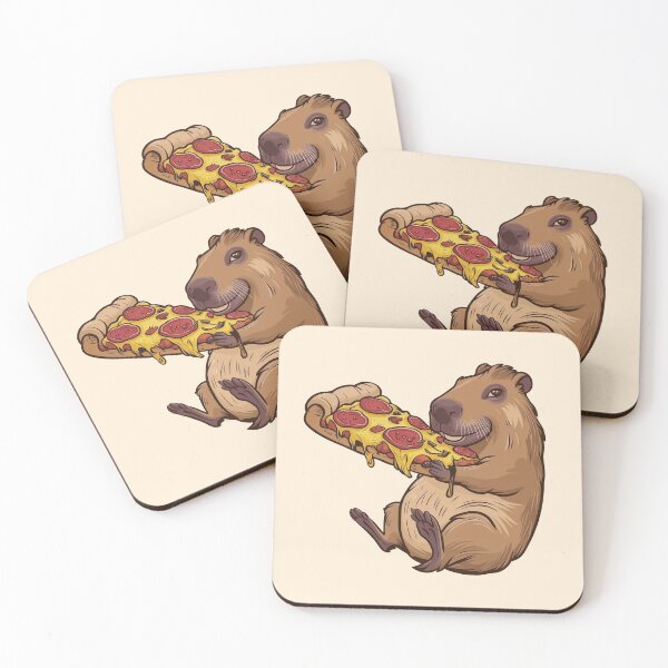 Item preview, Capybara Pizza designed and sold by canvadreamer444.