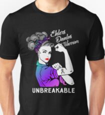 Ehlers Danlos Syndrome Warrior Unbreakable - Awareness Shirt Unisex T-Shirt