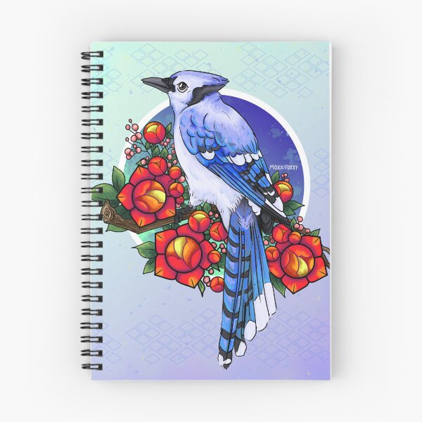 Item preview, Blue Jay Bird designed and sold by MoxxiFoxxy.