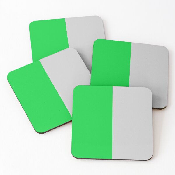 Item preview, Green Gray Two Tone Color Split designed and sold by PatternTitan.