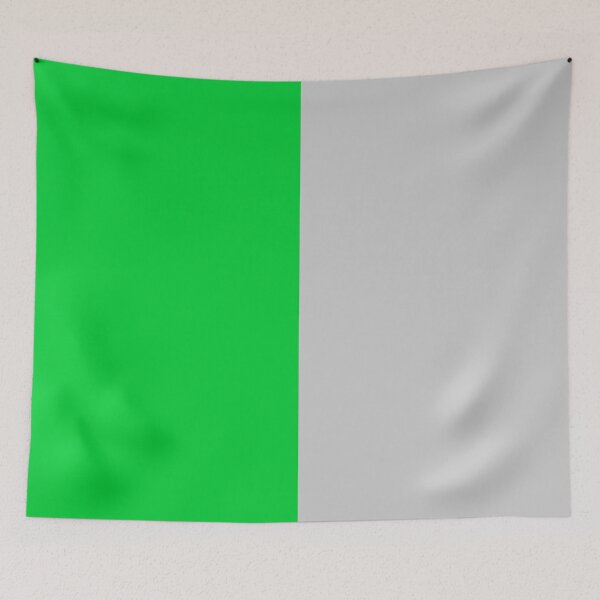 Item preview, Green Gray Two Tone Color Split designed and sold by PatternTitan.