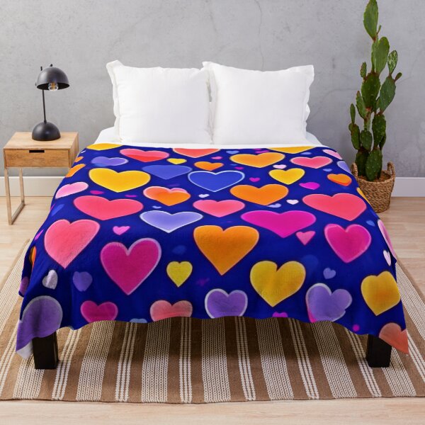 Item preview, Corazones de dibujos animados: colores de burdel designed and sold by Health And Fitness Posts e-Store.